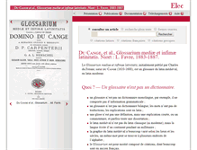Tablet Screenshot of ducange.enc.sorbonne.fr
